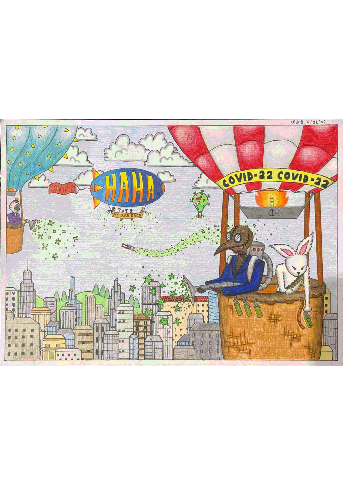 COVID-22 Airship