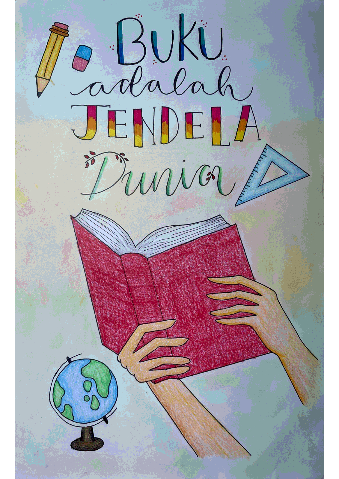 Poster Buku Jendela Dunia