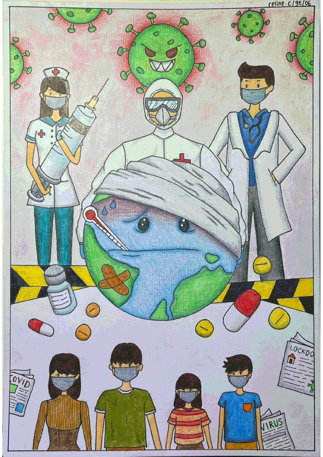 Poster Lawan Corona